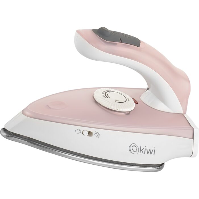Kiwi Ksı 6316 Çelik Tabanlı Seyahat Ütüsü 1000W Pembe - Görsel 4