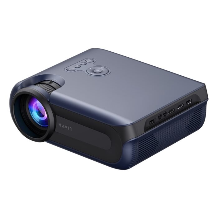 Havit PJ209 Prime Sapphire Full Hd 1080P Projeksiyon Cihazı - 350 Ansi, Wifi Görüntü Aktarımı 5g - Görsel 1