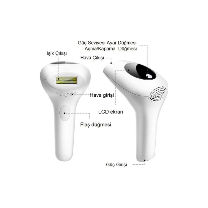 Eym IPL Lazer Epilasyon Cihazı – Quartz Ampullü, Yüz ve Tüm Vücut İçin Etkili ve Güvenli Kullanım - Görsel 2