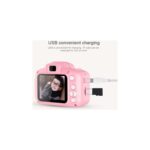 Torima Pembe Renk Mini 1080P Hd Çocuk Kamera Dijital Fotoğraf Makinesi 2.0 Inç Ekran - Görsel 2