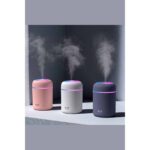 Humidifier Hava Nemlendirici USB Buhar Makinesi Işıklı Oda Araç Aroma Difüzörü H2O - Görsel 3