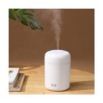 Teknobab 300 ml Ultrasonik Hava Nemlendirici Ortam Nemlendirici Işıklı Hava Nemlendirici Buharlı Nemlendirici Buhar Makinesi ve Aroma Difüzörü H2O Nemlendirici Oda Nemlendirici Hava Temizleyici - Görsel 5