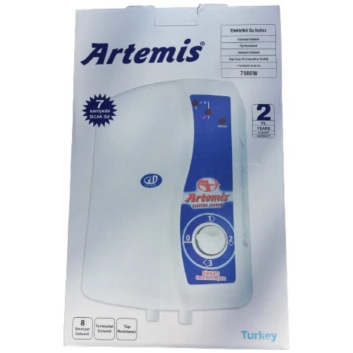 Artemis Elektrikli Şofben  Sıgorta ve Kutusu Dahıl - Görsel 3