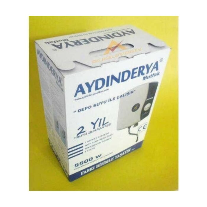 Aydın Derya Mutfak Tipi Şofben Sıgorta ve Kutu Dahıl Paket - Görsel 4