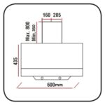 Exep 2'li Beyaz Cam Ankastre Set [F17-GLS640] - Görsel 4