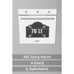 Alveus Mfa 604 Td Beyaz Ankastre Fırın - Görsel 2