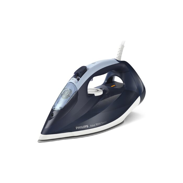 Philips DST7030/20 7000 Serisi Buharlı Ütü, 2800W, SteamGlide Plus Taban, 50 g/dk Sürekli Buhar, 250 g Şok Buhar, SteamGlide Plus, Koyu Mavi, - Görsel 1