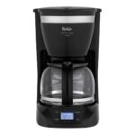 Fakir Coffee Enjoy Timer 1,25 L Filtre Kahve Makinesi – 10 Fincan, Zaman Ayarlı, Sıcak Tutma ve Damlatmama, Siyah