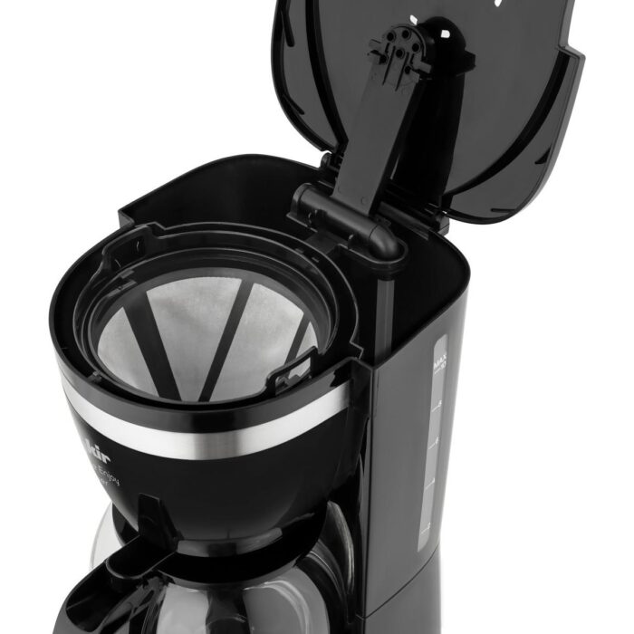 Fakir Coffee Enjoy Timer 1,25 L Filtre Kahve Makinesi – 10 Fincan, Zaman Ayarlı, Sıcak Tutma ve Damlatmama, Siyah - Görsel 5