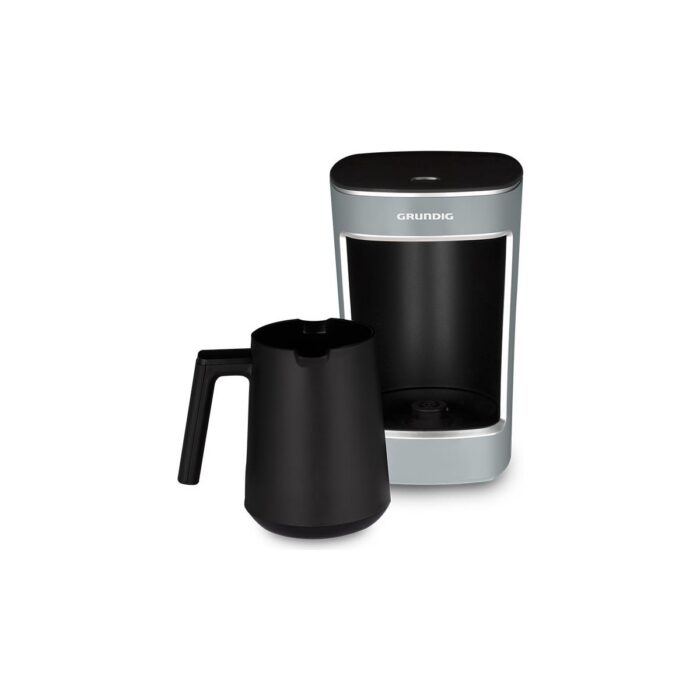 Grundig TKM 1342 G Türk Kahve Makinesi - 5 Fincan Kapasitesi, Otomatik Kapanma Özelliği, Koyu Gri Renk - Görsel 2