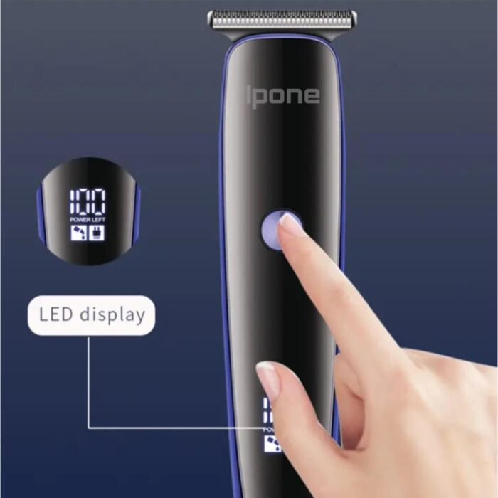 Ipone X-Man Dijital Göstergeli Sakal Ense Lazer Öncesi Tüm Vücut Tüy Alma Tıraş Makinesi X-Man Tıraş - Görsel 2