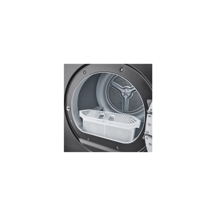 Lg  RH80T2SP7RM Isı Pompalı Kurutucu, 8kg Kapasiteli, A++, Koyu Gümüş Renk - Görsel 3