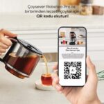 Karaca Robotea Pro 4 in 1 Konuşan Cam Çay Makinesi Black Copper - Görsel 5