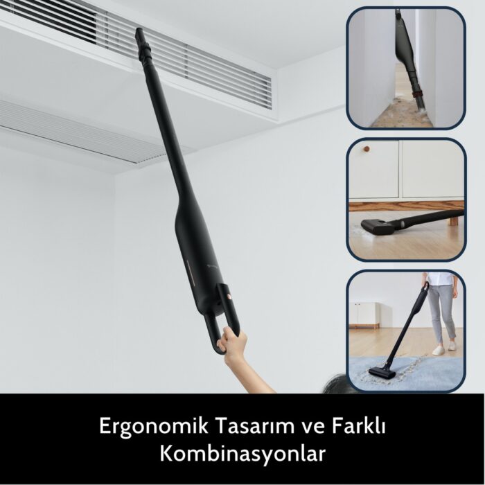 Deerma VC03S Şarjlı Dikey Süpürge - Görsel 3