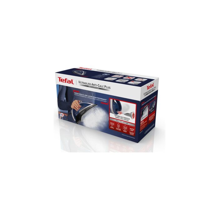 Tefal FV6846 Ultragliss Plus Buharlı Ütü Mavi - Görsel 4