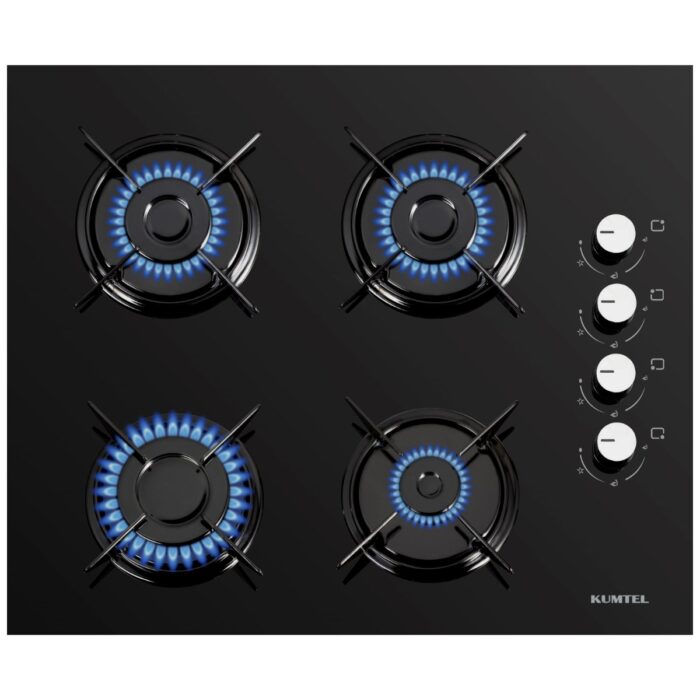 Kumtel Home Siyah Cam Ankastre Set (DA6-830 Davlumbaz + KO-40 TAHDF Ocak+ B66-S2 Fırın) - Görsel 3