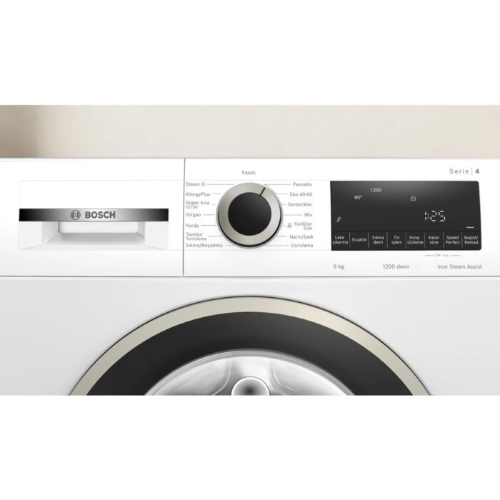 Bosch WGA142Z0TR 9 kg 1200 Devir Çamaşır Makinesi - Görsel 3