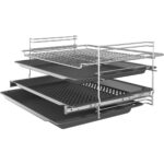 Profilo FRMA356G 66 Lt 12 Programlı Platin Gri Ankastre Fırın - Görsel 4