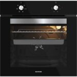 Silverline 3481 Flam - VC8210B01 - BO65E1B01 Siyah Cam Ankastre Set - Görsel 4