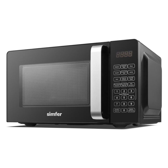 110000438951490.jpg Simfer SK4604 Siyah Dijital Mikrodalga Fırın - Görsel 1