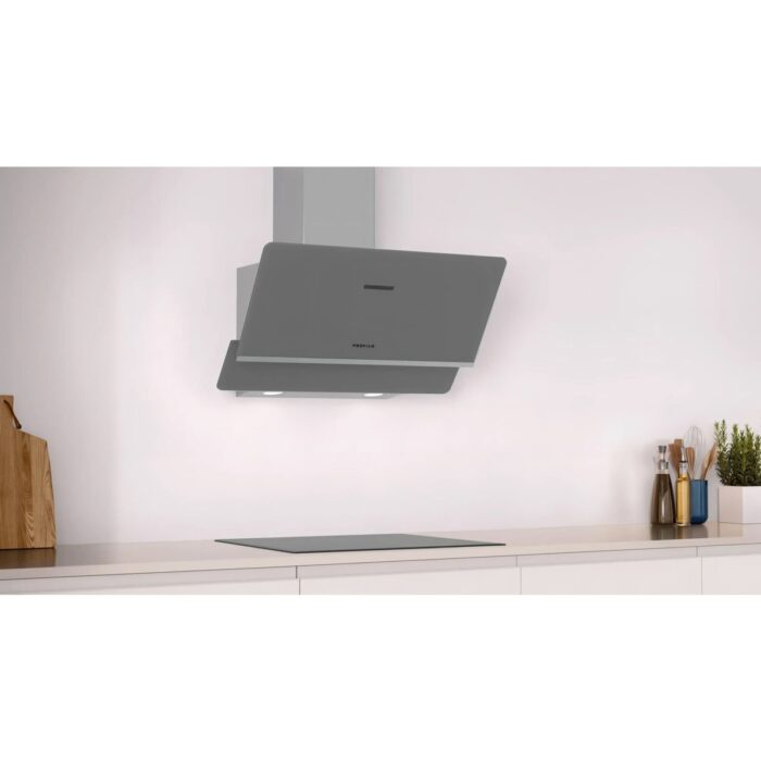 Profilo DVK8J671 Platin Gri Cam Yüzey Duvar Tipi Davlumbaz - Görsel 5