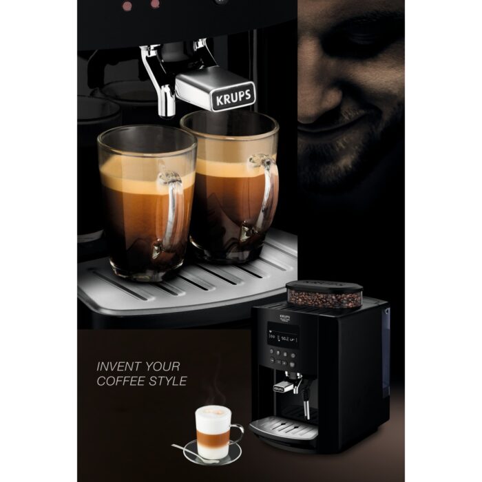 Krups Arabica Display Black Tam Otomatik Kahve Makinesi - 8000036227 - Görsel 3