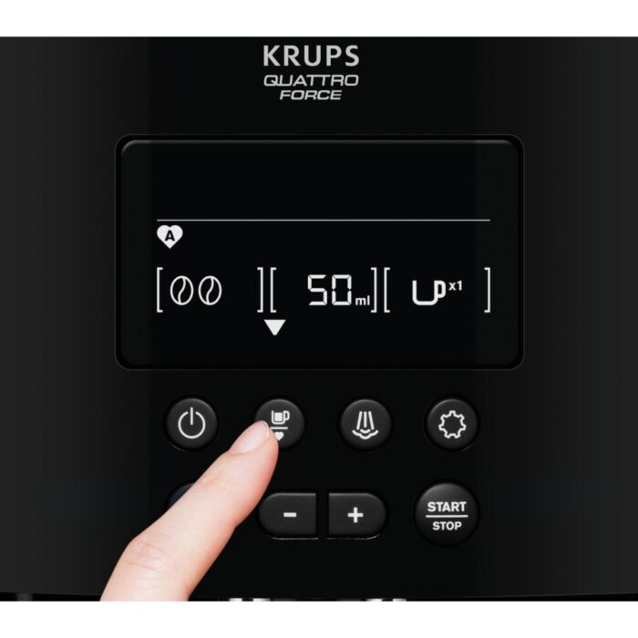 Krups Arabica Display Black Tam Otomatik Kahve Makinesi - 8000036227 - Görsel 4