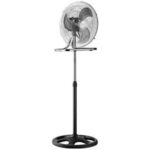 Rubenis 130W Sanayi Tipi Ayaklı Vantilatör - 3'ü 1 Arada, Ultra Geniş Salınım Açısı ile Masaüstü ve Ayaklı Kullanım Seçenekleri - Görsel 4