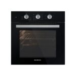 Kumtel Turbo Fanlı Siyah Ankastre Fırın B66 - SF2 ( 4 pro 3 düğme )