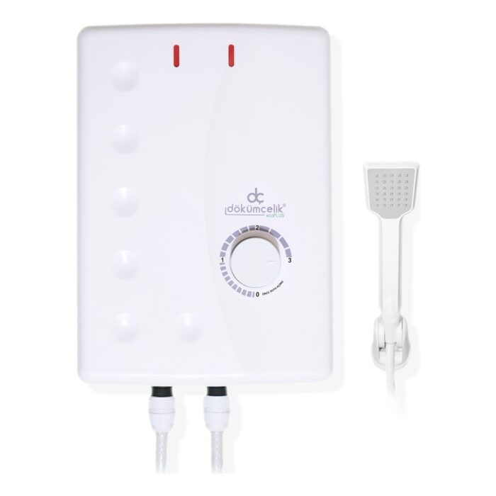 Dökümçelik Deryam Elektrikli Şofben 7500W Depo Suyu Uyumlu 3 Kademe Enerji Tasarrufu ve Hızlı Isıtma - Görsel 1