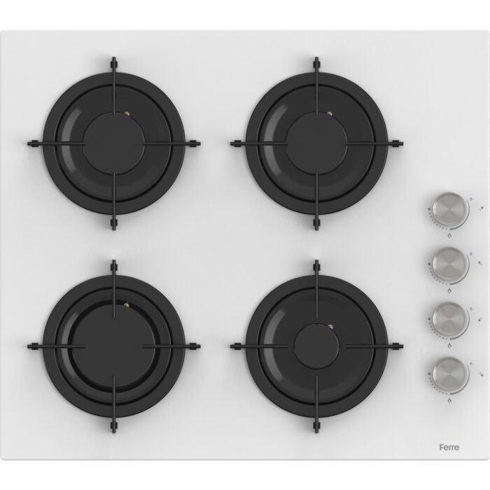 Ferre Ultra Fryart Cs Serisi Beyaz Ankastre Cam Set (D078 + CS206 + XE63CB) - Görsel 3