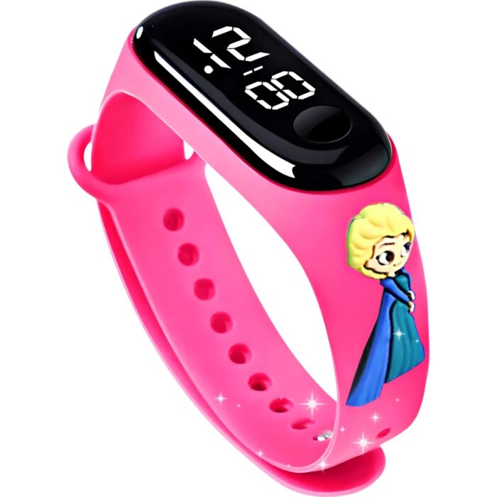 110000457428074.jpg Onkatech Dijital Dokunmatik LED Ekran Su Geçirmez Figürlü Çocuk Kol Saati Bileklik Akıllı Bileklik 2023 - Görsel 1