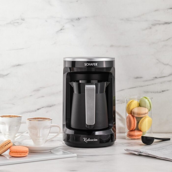 110000457899864.jpg Schafer Kahvecim Otomatik Türk Kahve Makinesi - Siyah - Görsel 1