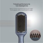 Arzum AR5082-O Superstar Pro Saç Düzleştirici Fırça - Okyanus - Görsel 3