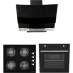 Alveus Siyah Nof 604 Ankastre Set [mod NOF-GLS640-MFA604]