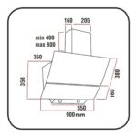 Alveus Siyah Nof 604 Ankastre Set [mod NOF-GLS640-MFA604] - Görsel 5