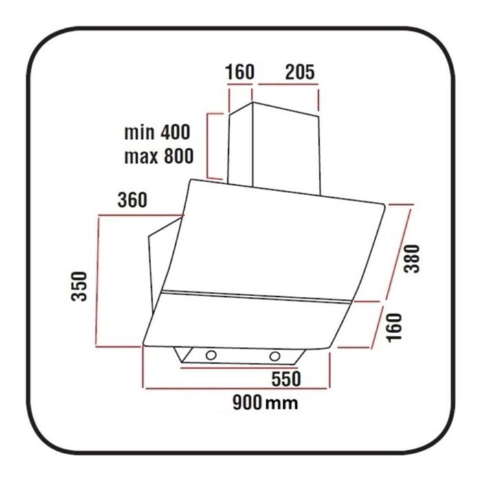 Alveus Siyah Nof 604 Ankastre Set [mod NOF-GLS640-MFA604] - Görsel 5