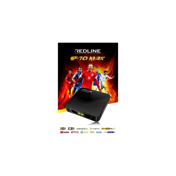 110000473684838.jpg Redline Ip-70 Max Android 10 TV Box 2GB/16GB - Görsel 1