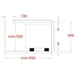 Teka - ML 8200 BIS - Ankastre Mikrodalga Fırın + Izgara - Siyah Cam - 20 lt - 112060001 - Görsel 2