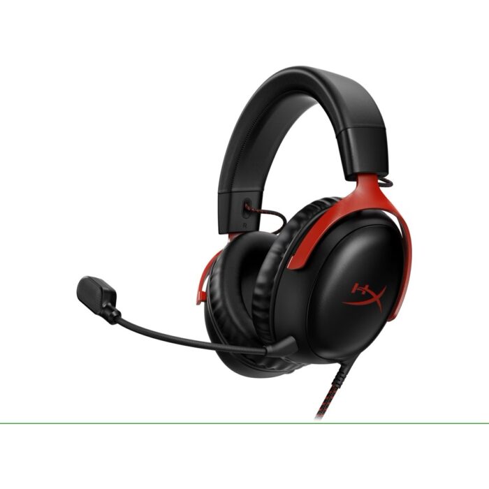 HyperX Cloud III – Kablolu Oyuncu Kulaklığı ( PC, PS5, Xbox Series X|S uyumlu) USB-C, USB-A, 3,5 mm - Görsel 1