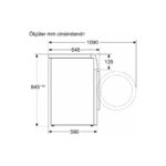 Bosch WGB254A0TR Serie 8 Çamaşır Makinesi 10 kg 1400 Dev./dak. - Görsel 4