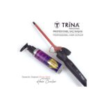 Trina Afro Dalga 9.5mm Gold Seramik Maşa - 20CM.EKSTRA Uzun Başlık - Kıvırcık Saç Maşası - Görsel 4