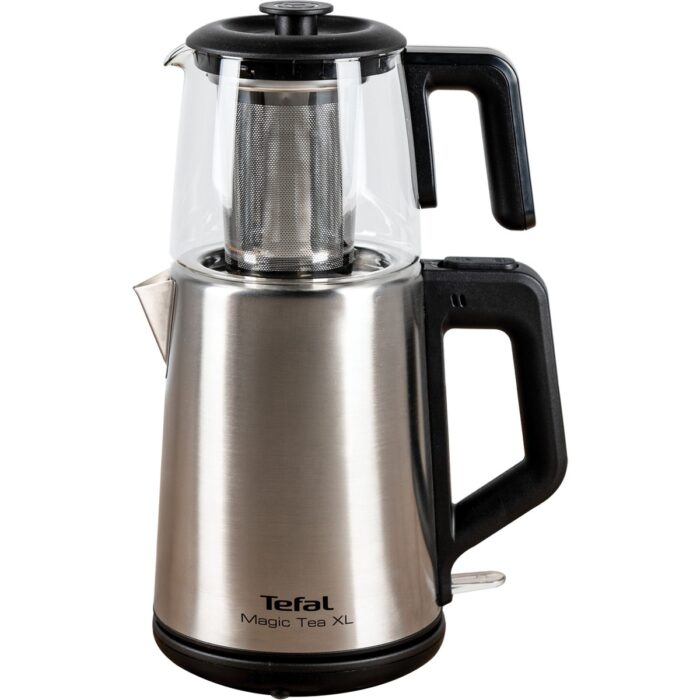 110000480401305.jpg Tefal Magic Tea XL 1650 Watt Cam Demlikli Ve Paslanmaz Çelik Gövdeli Çay Makinesi - 9100046963 - Görsel 1