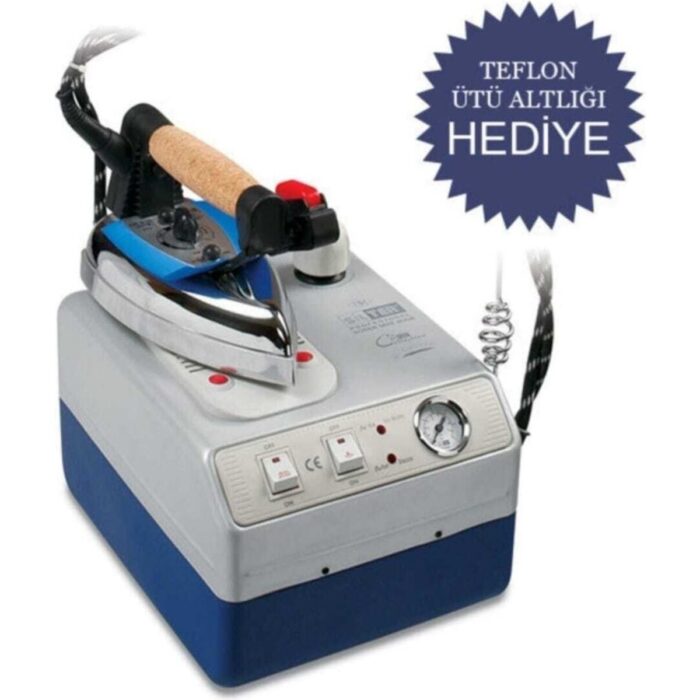 110000480453876.jpg Silter Buhar Kazanlı Ütü 2 Litre Bej Renk Damlama Önleyici Akrilik Tabanlı Güçlü Performans - Görsel 1