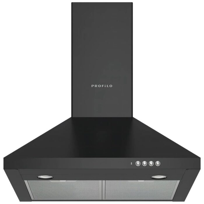 110000481562537.jpg Profilo DVP6C461 D Enerji Sınıfı Siyah Duvar Tipi Davlumbaz - Görsel 1