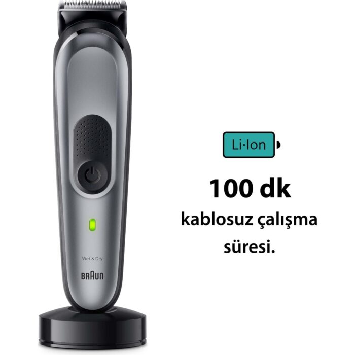 Braun Series 7 MGK7420 Hepsi Bir Arada Şekillendirme Seti, 10’u 1 Arada Erkek Bakım Kiti - Görsel 5