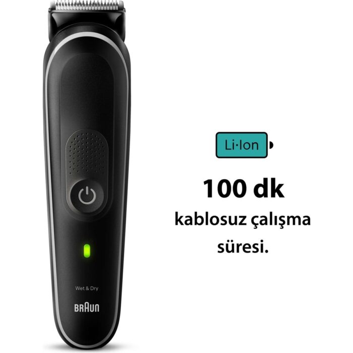 Braun Series 5 MGK5420 Hepsi Bir Arada Şekillendirme Seti, 9’u 1 Arada Erkek Bakım Kiti - Görsel 4