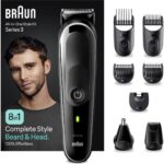 Braun Series 3 MGK3440 Hepsi Bir Arada Şekillendirme Seti, 8’i 1 Arada Erkek Bakım Kiti