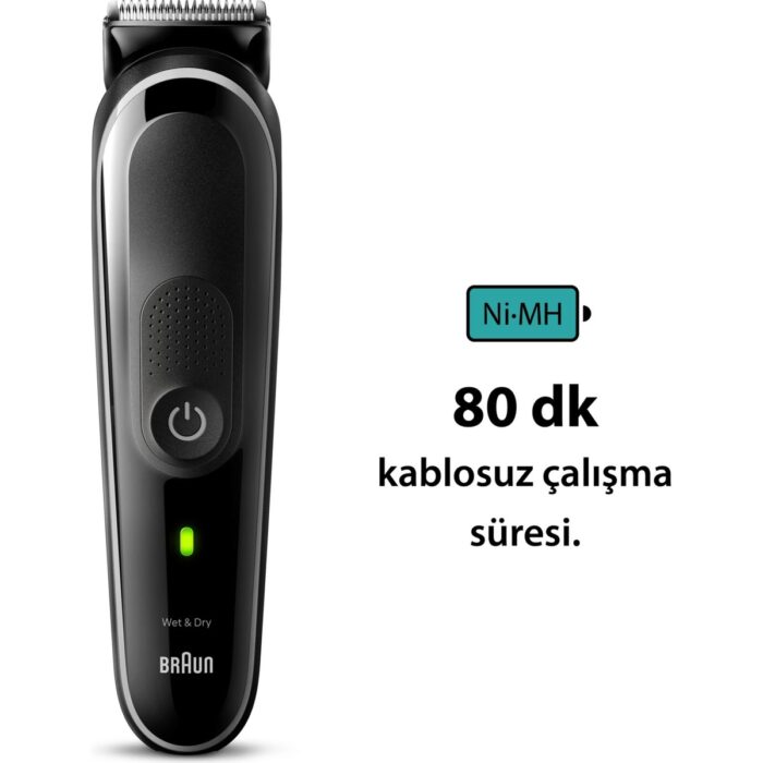 Braun Series 3 MGK3440 Hepsi Bir Arada Şekillendirme Seti, 8’i 1 Arada Erkek Bakım Kiti - Görsel 5