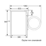 Profilo CMN12190TR A Enerji Sınıfı 9 Kg 1200 Devir Çamaşır Makinesi - Görsel 4